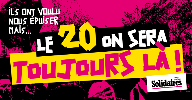You are currently viewing Le 20, on lâche rien !